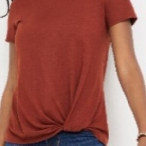 Women's XL Maurices short sleeve Tshirt. Cabo Brown